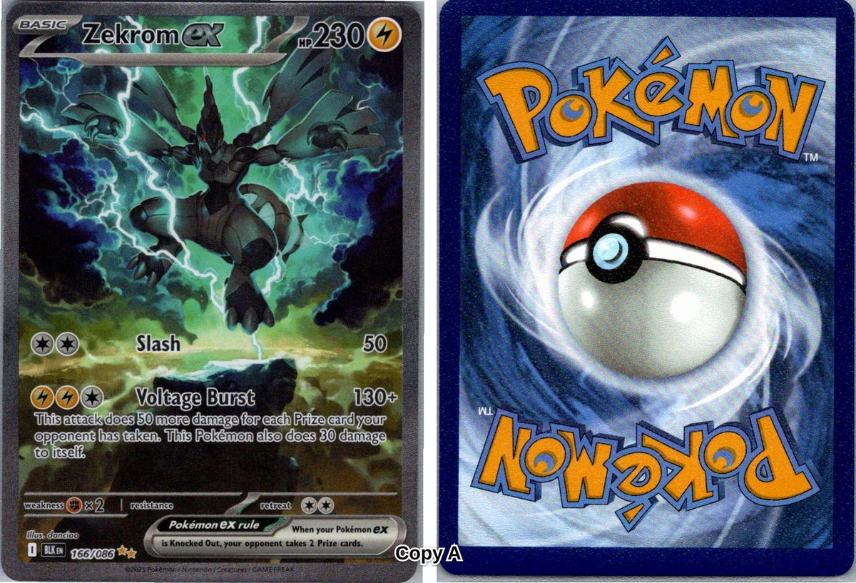 Front + Back scan | Near Mint / Copy A / Holofoil