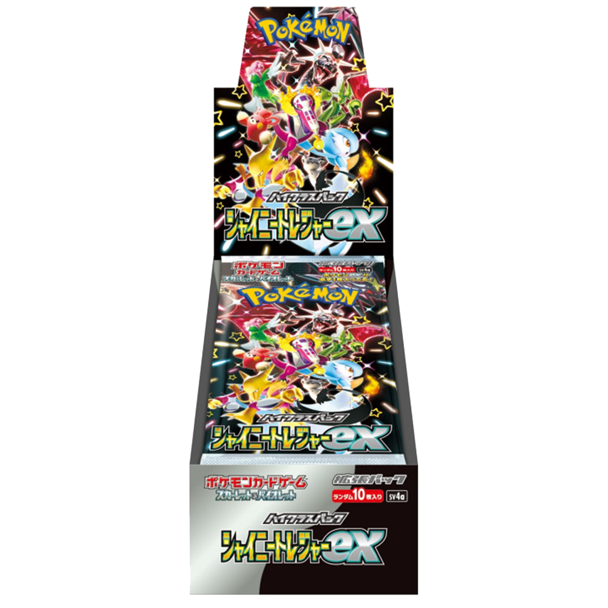 Japanese Pokemon Shiny Treasure ex Booster Box - Collector's Cafe