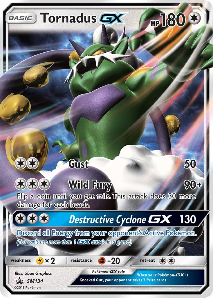 Tornadus GX - SM134