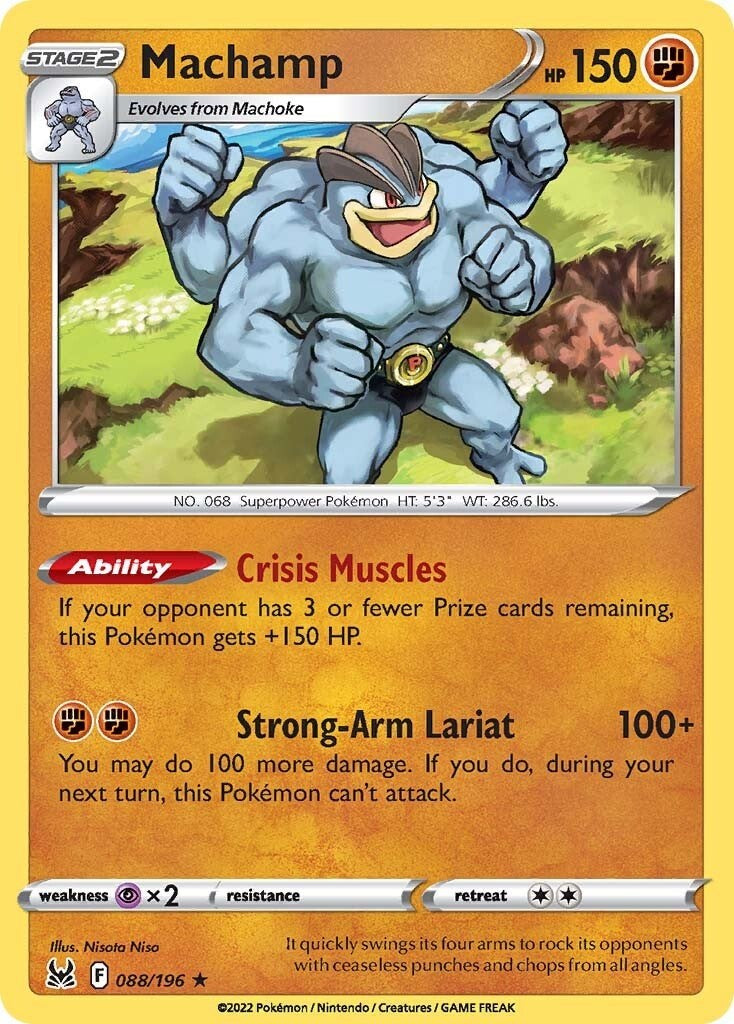 Machamp SWSH11: Lost Origin - Holofoil