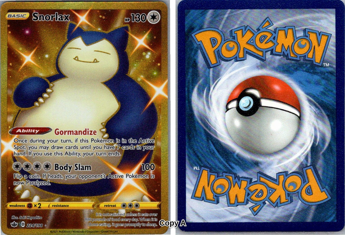 Snorlax (Secret) | Near Mint / Copy A / Holofoil