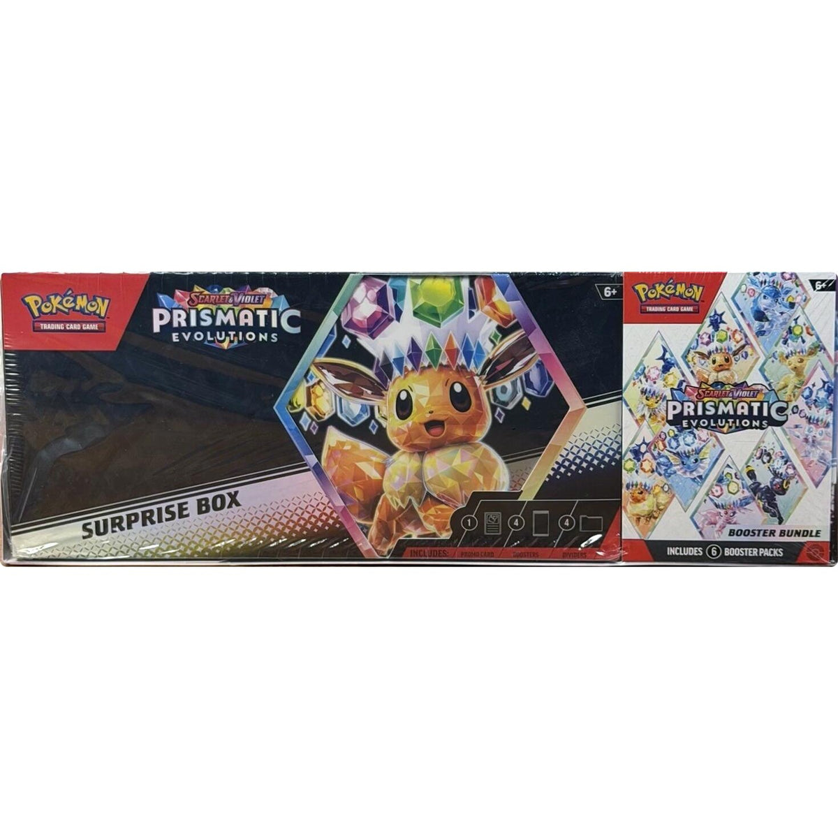 Prismatic Evolutions Booster Bundle + Surprise Box Bundle (Sam's Club)