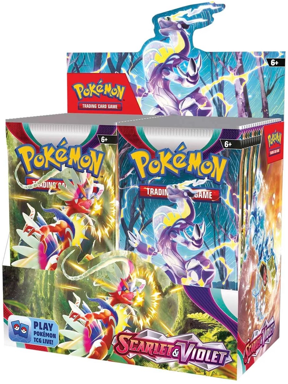 Scarlet & Violet Booster Box | Pokémon TCG | Collector's Cafe
