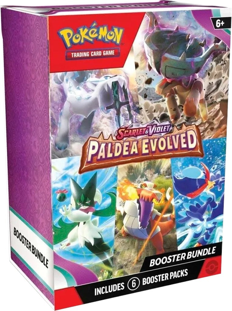 pokemon cards paldea evolved Booster Bundle | Pokémon TCG Spine label which is Number:18 One Piece Alternate Art How Many Pokémon TCG