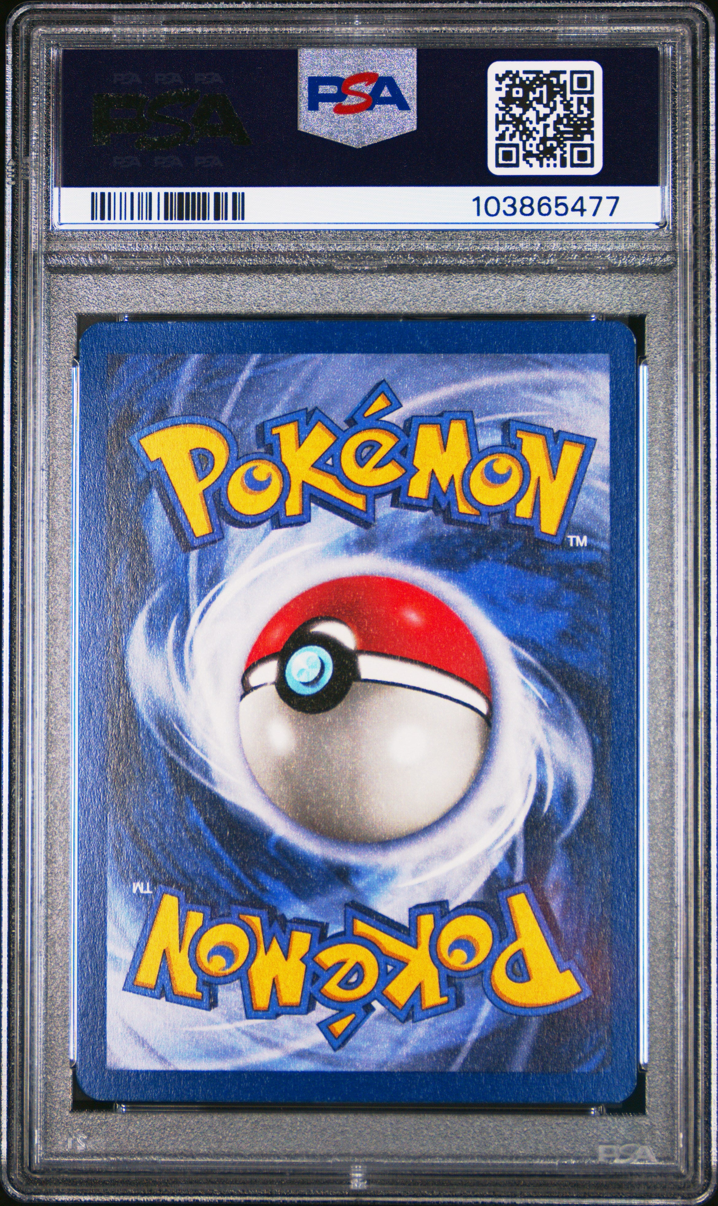 Jolteon 1st Edition Pokemon Jungle 20 PSA 8 (Back)