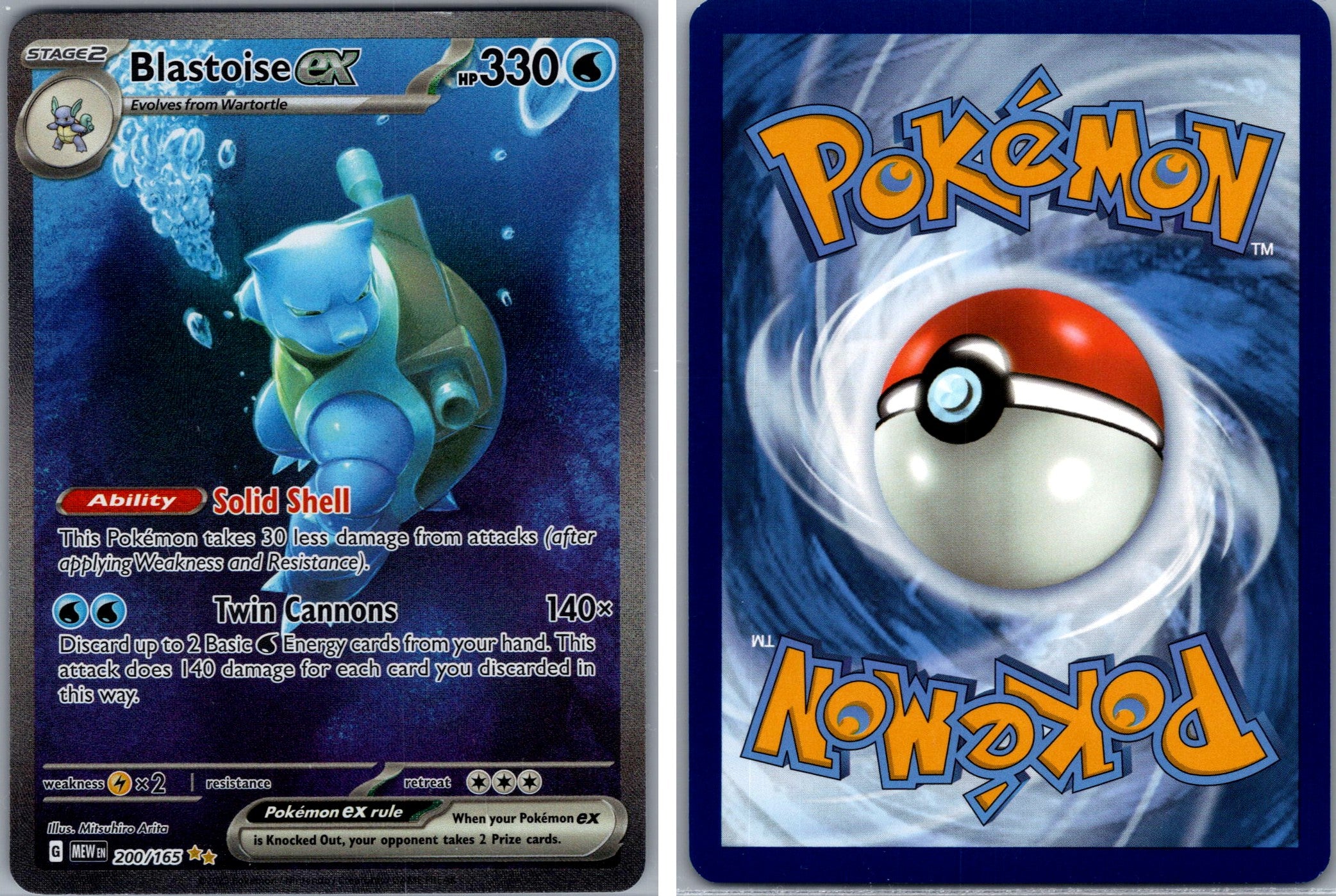 Front + Back scan