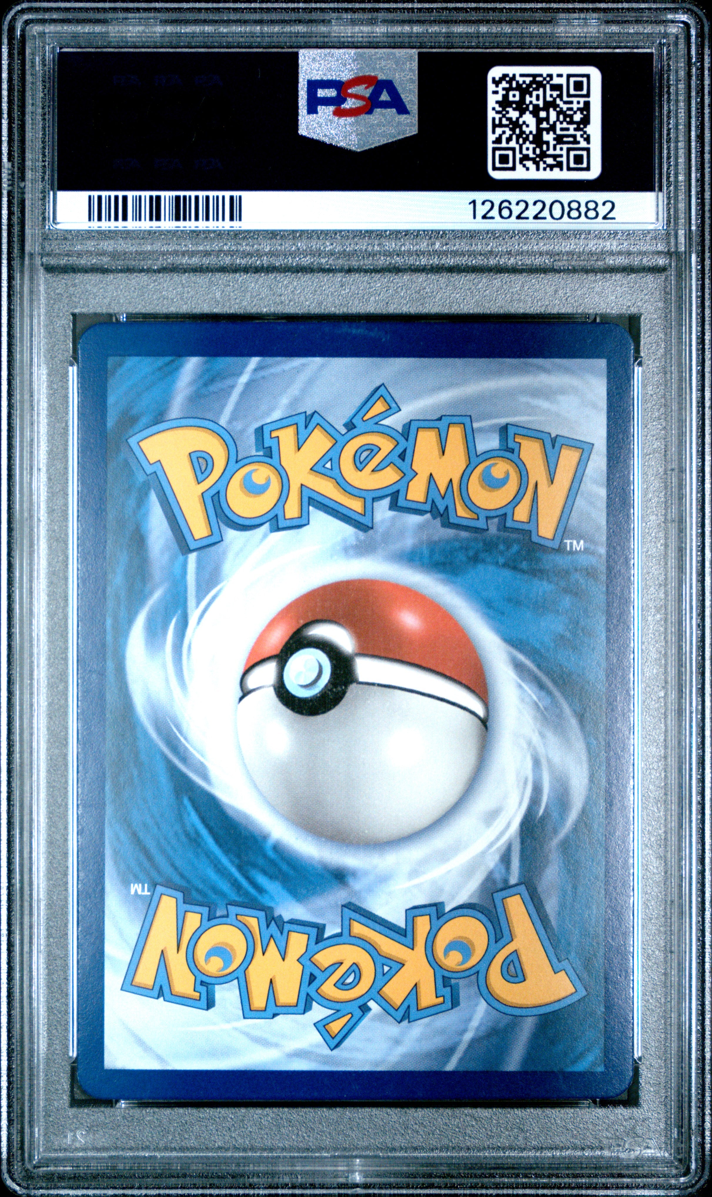 Fa/Leafeon Vmax Evolving Skies-Secret Sword & Shield Evolving Skies 205 PSA 9 (Back)