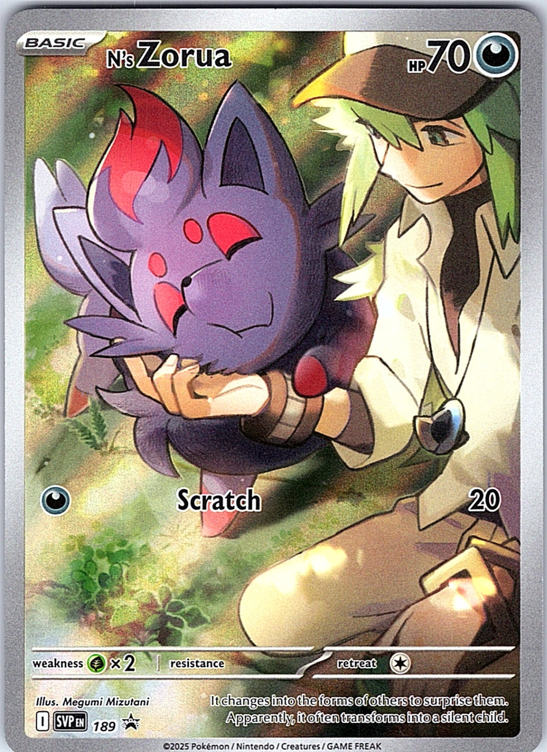 N's Zorua - Promo SV: Scarlet & Violet Promo Cards 189 NM