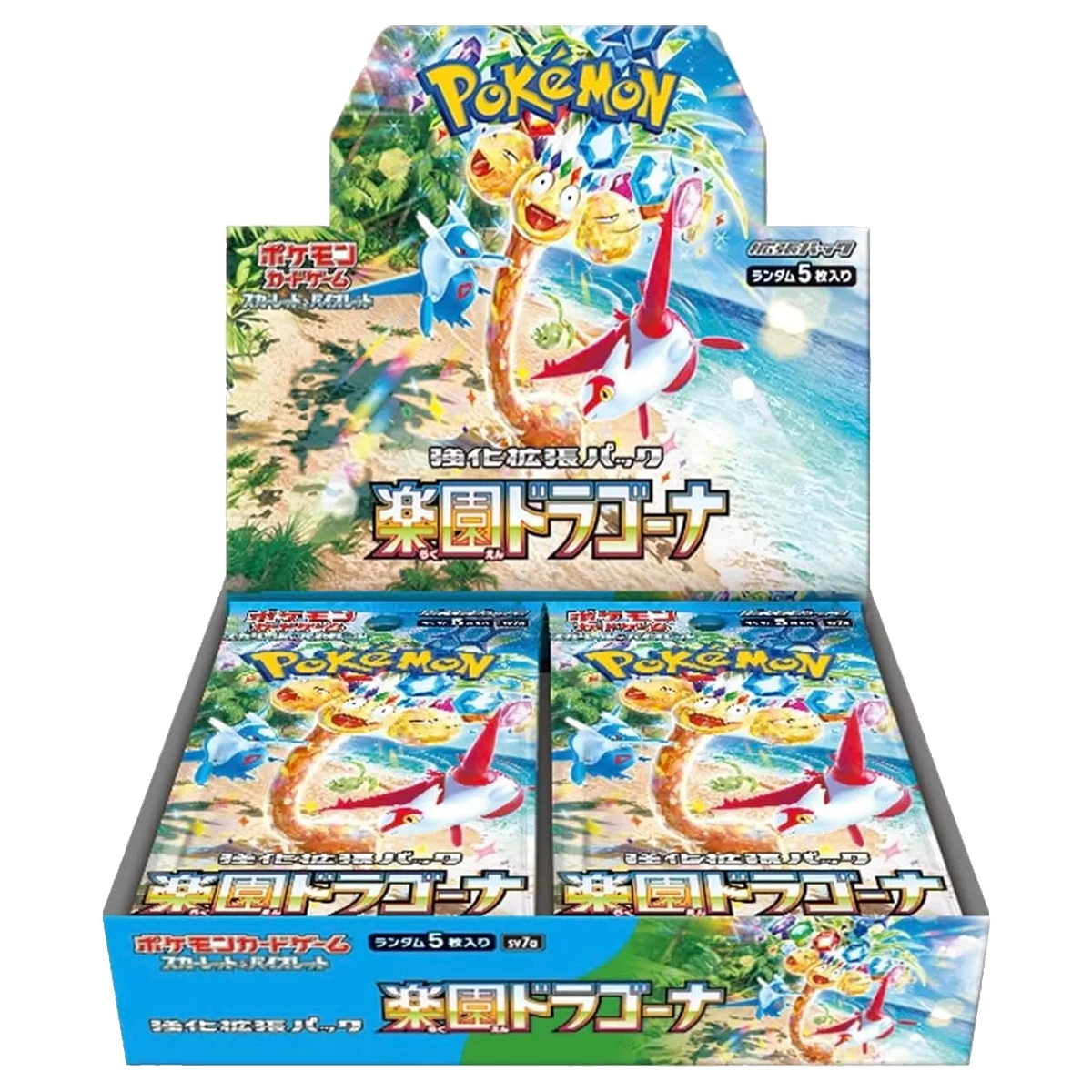 Japanese Pokemon Paradise Dragona Booster Box - SV7a - Collector's Cafe