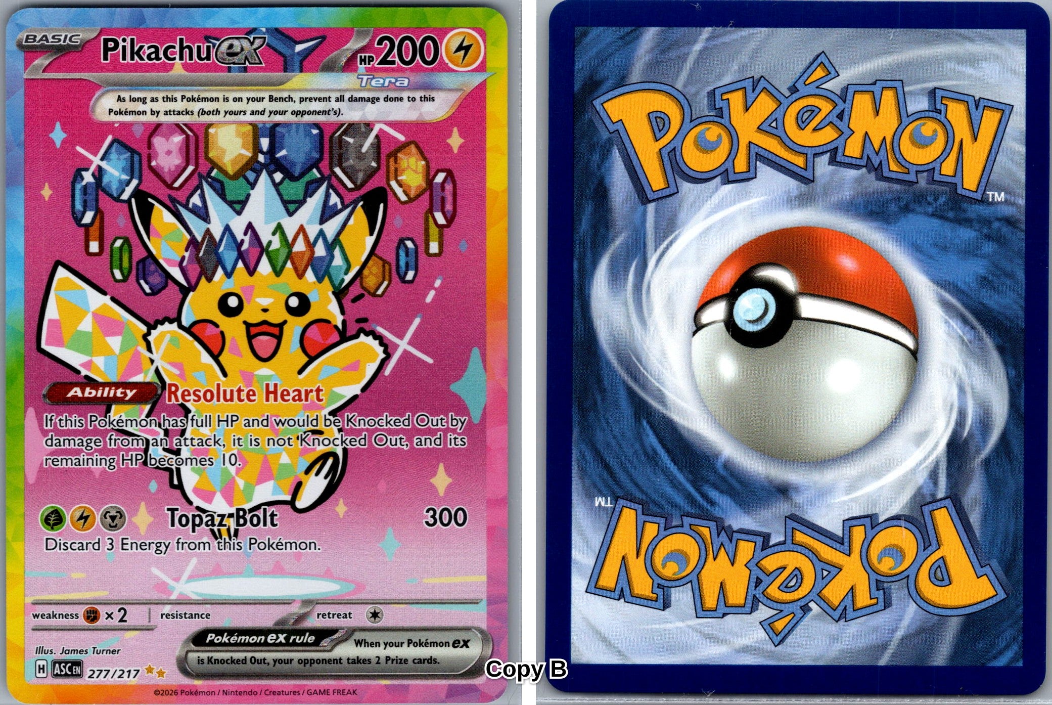 Front + Back scan