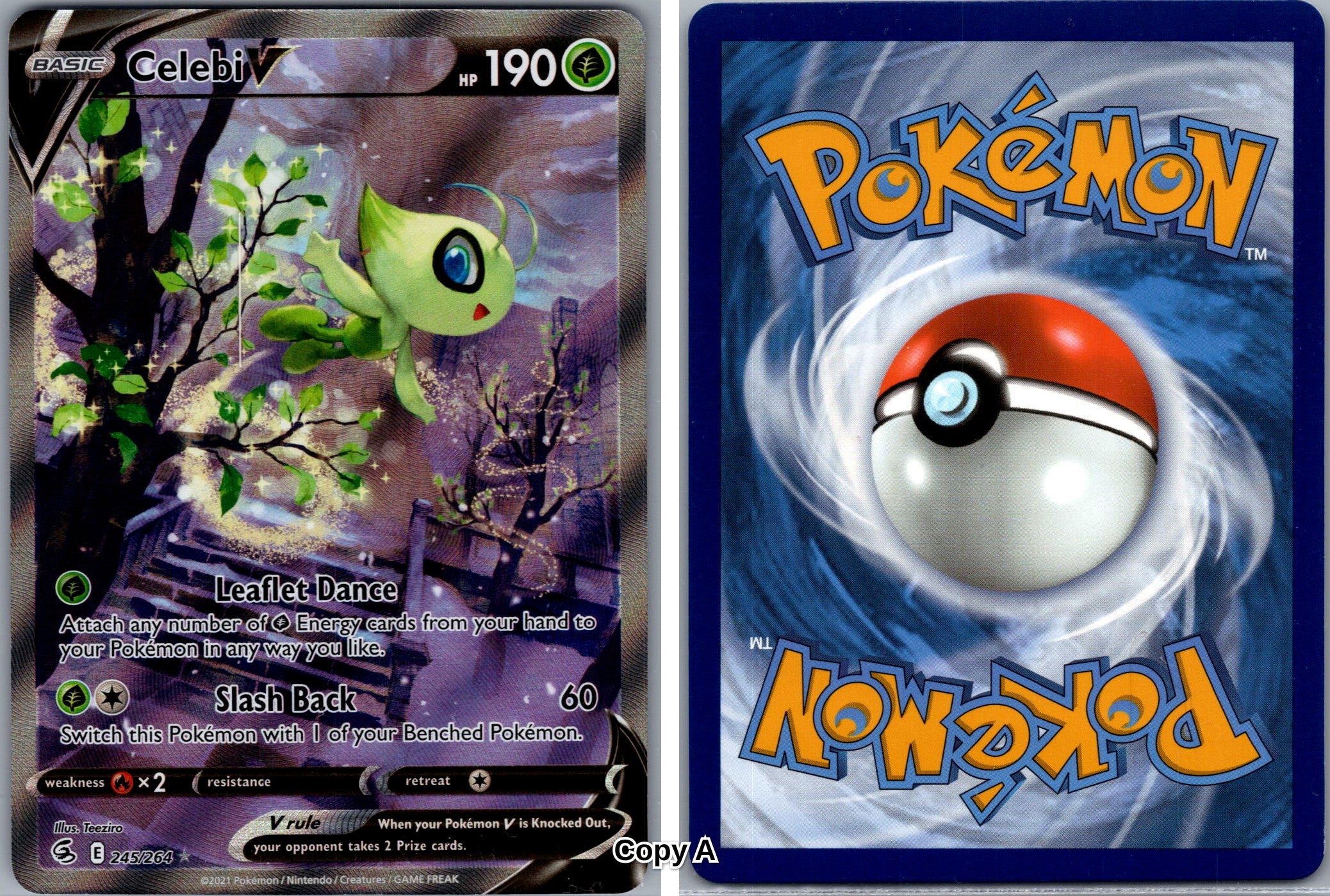 Front + Back scan