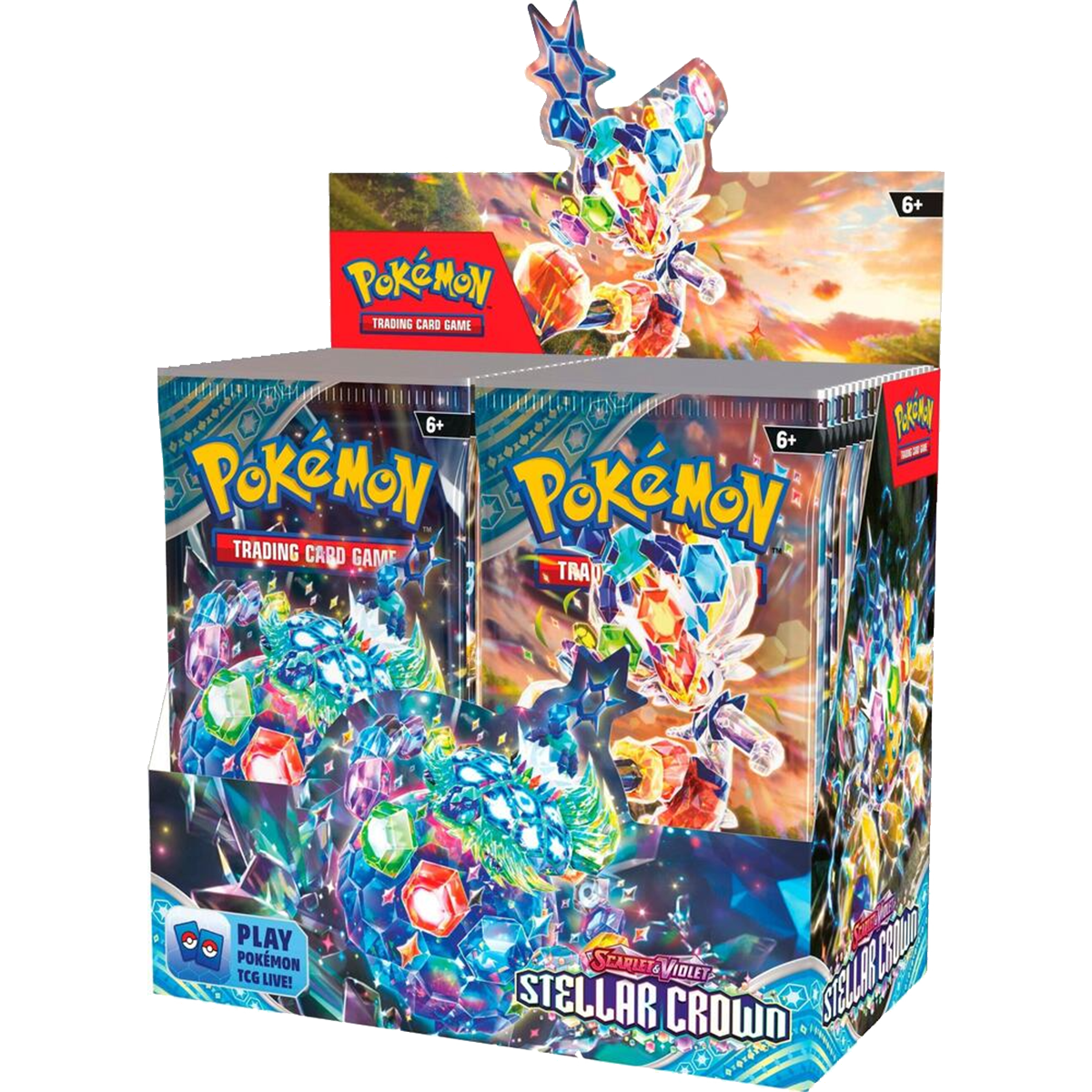 Pokemon Stellar Crown Booster Box - Collector's Cafe