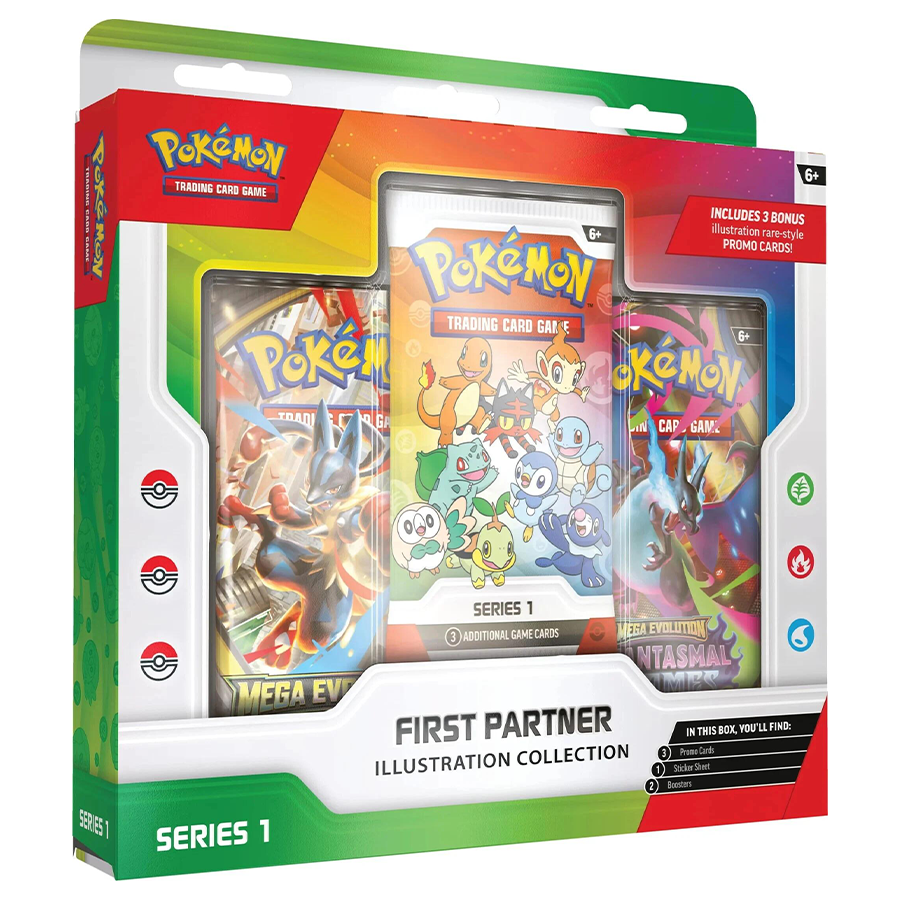 Pokémon First Partner Illustration Collection (Series 1)