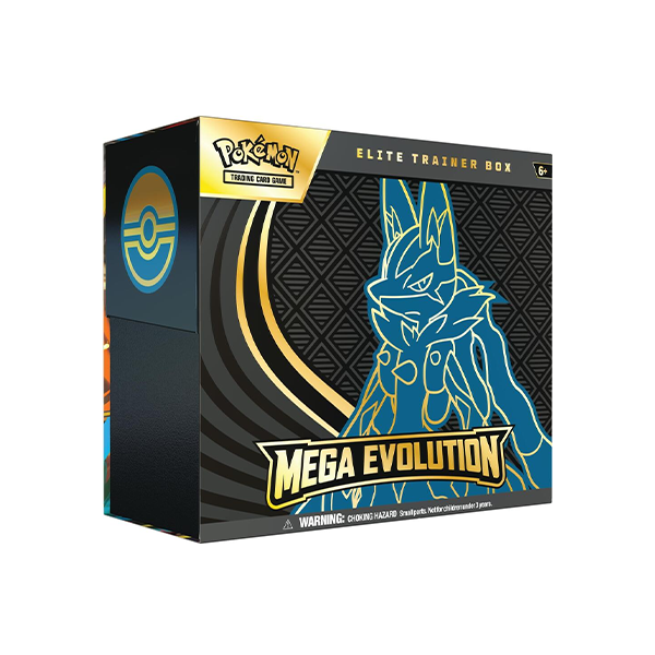 (9/26 PRE ORDER) Mega Evolution Lucario Elite Trainer Box