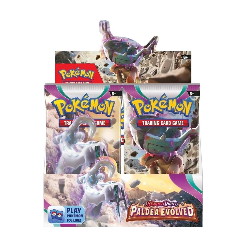 paldea evolved booster box japanese Violet—Paldea Evolved expansion Style:Standard White Pokemon Rummy Card Game? Ash Ketchum