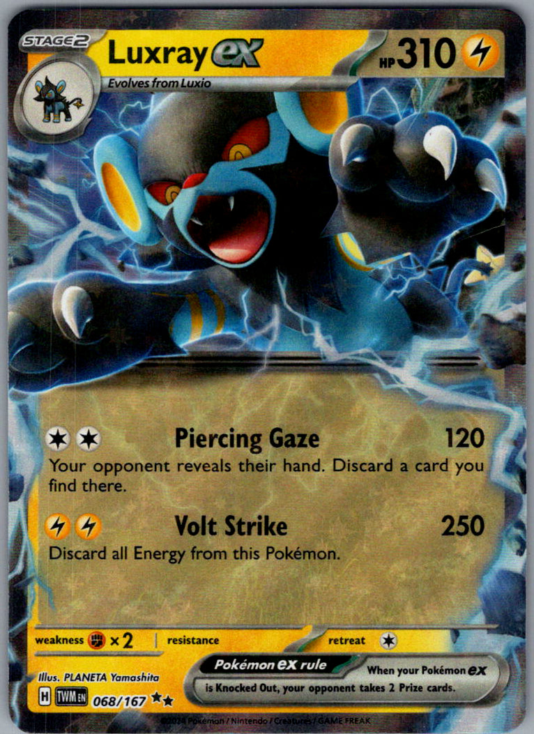 Luxray ex - 068/167