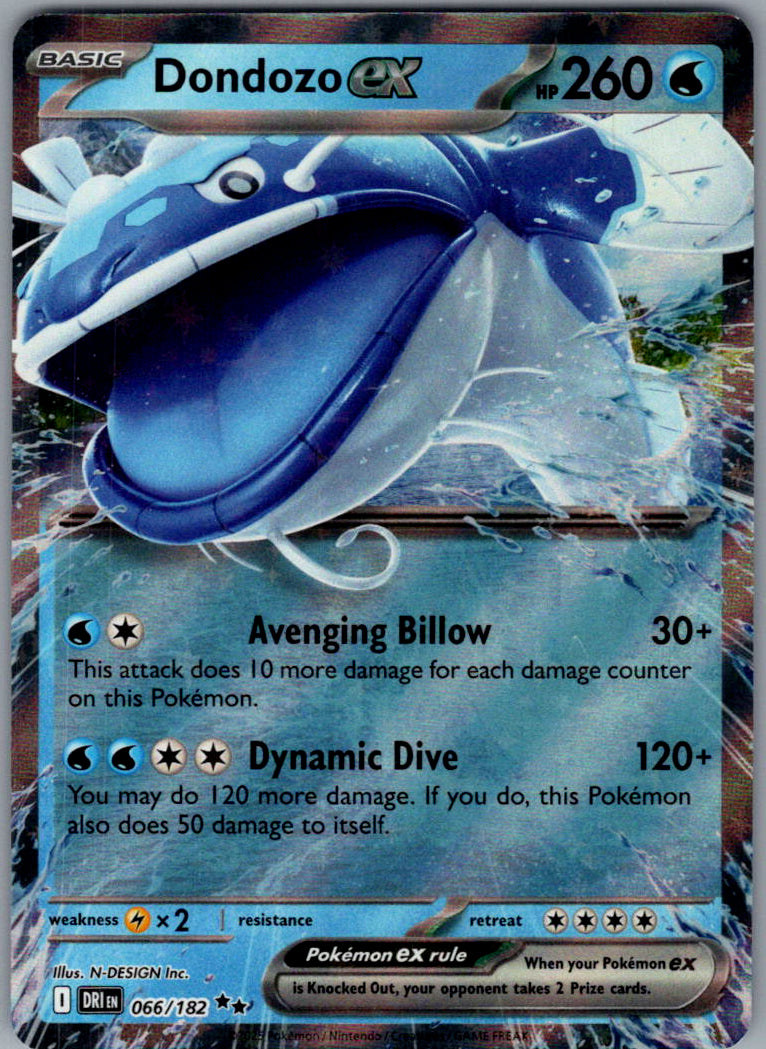 Dondozo ex - 066/182