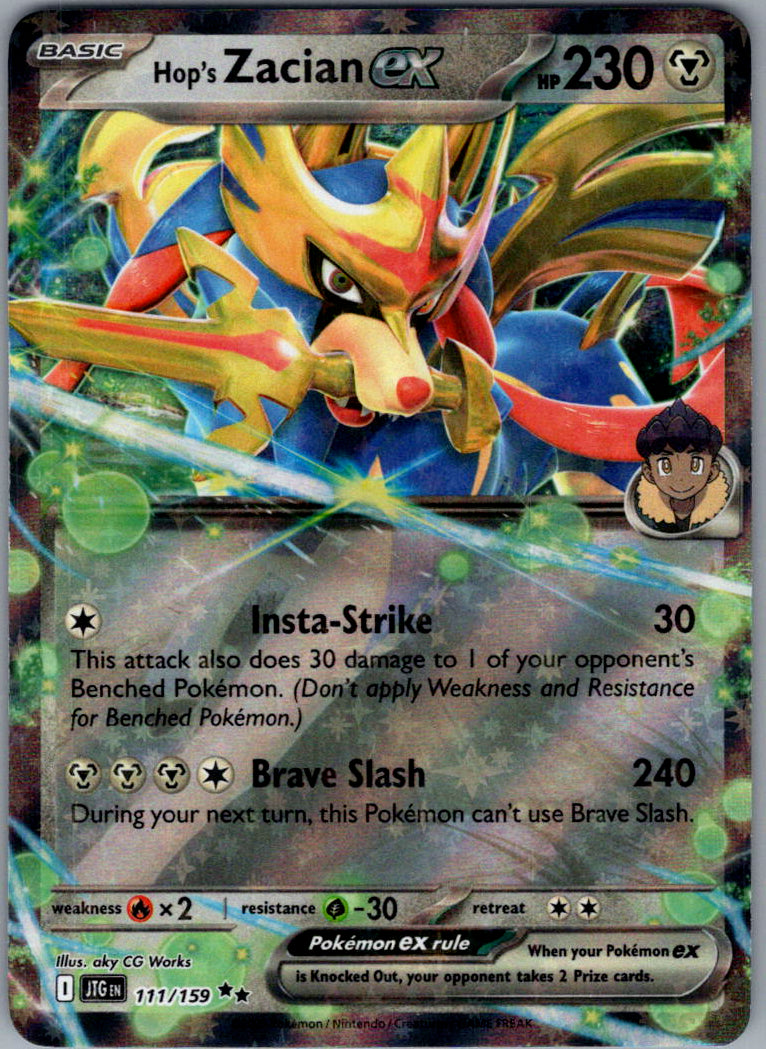 Hop's Zacian ex - 111/159