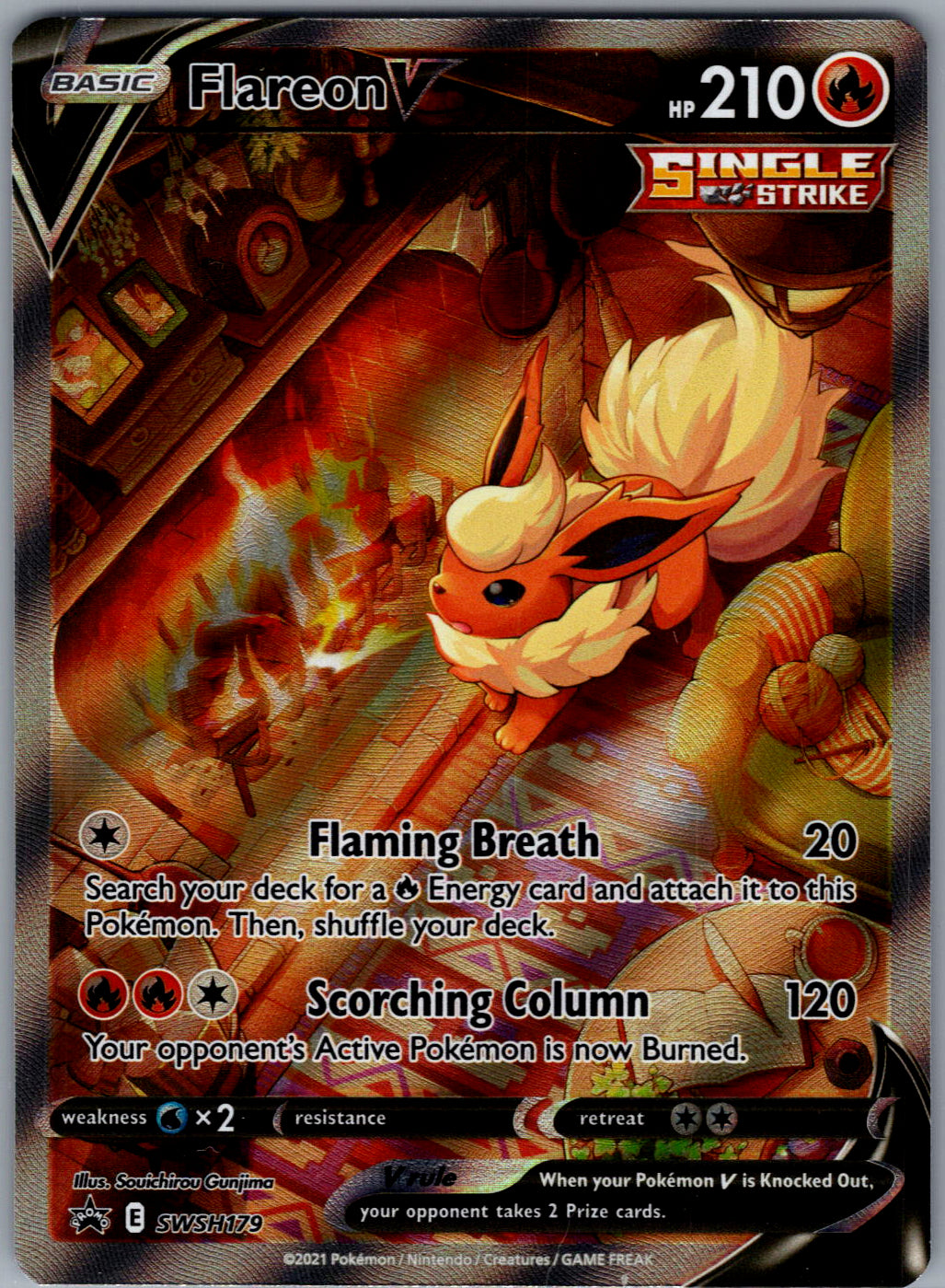 Flareon V - SWSH179