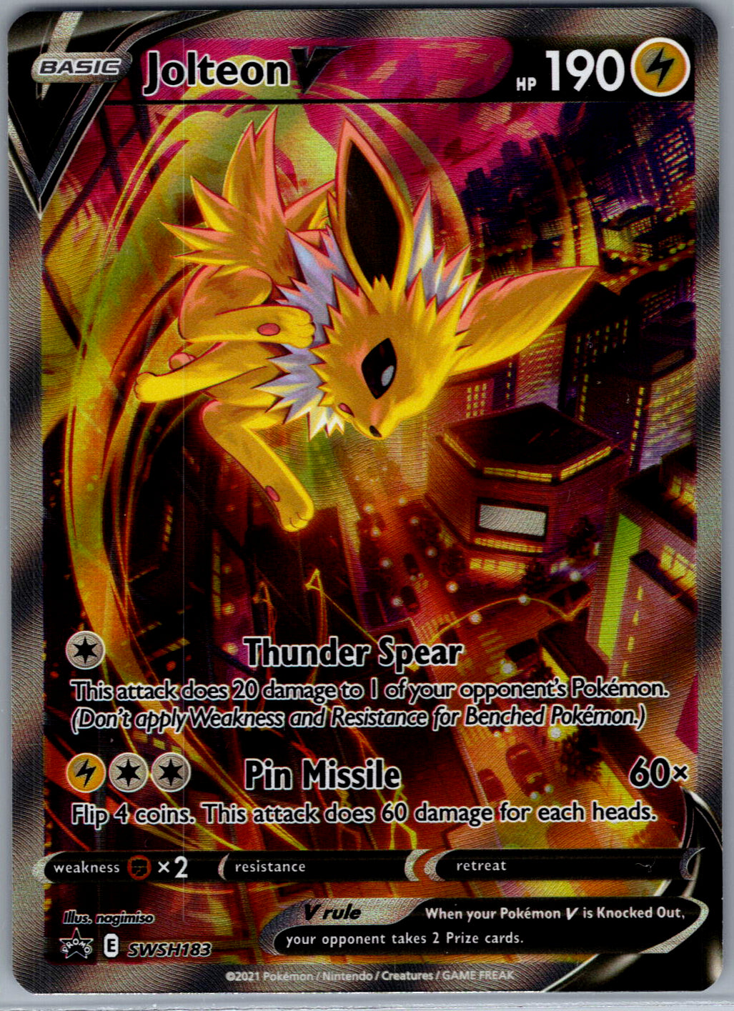 Jolteon V - SWSH183