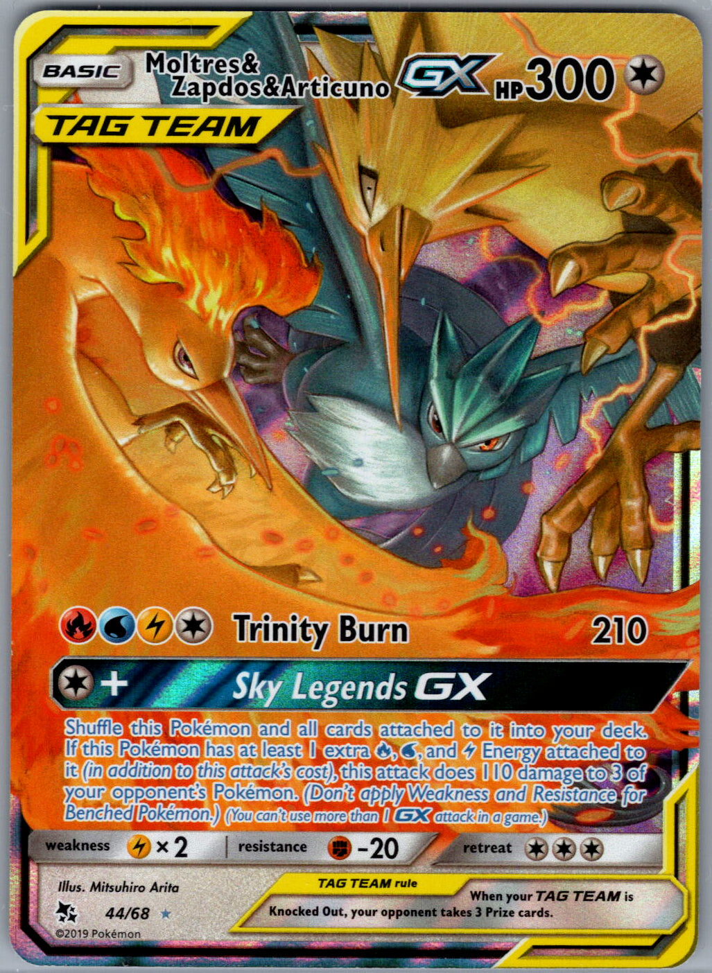 Moltres & Zapdos & Articuno GX