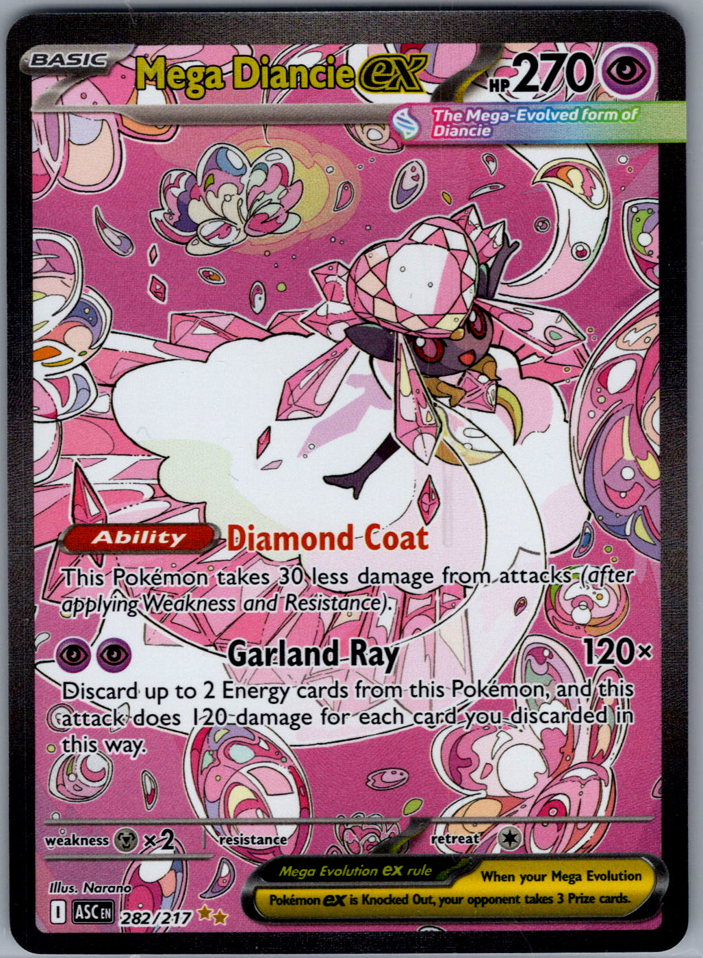 Mega Diancie ex - 282/217