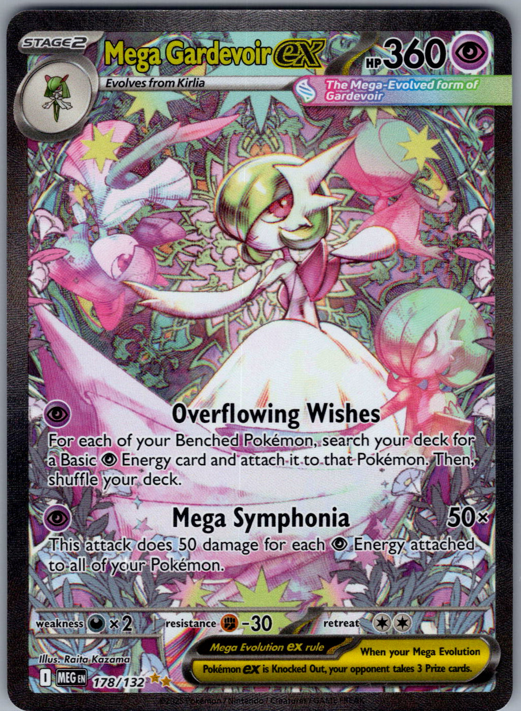 Mega Gardevoir ex - 178/132