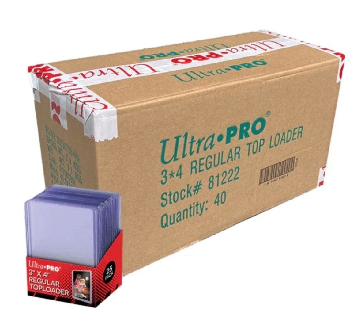25ct Ultra Pro 3 x 4" Toploader