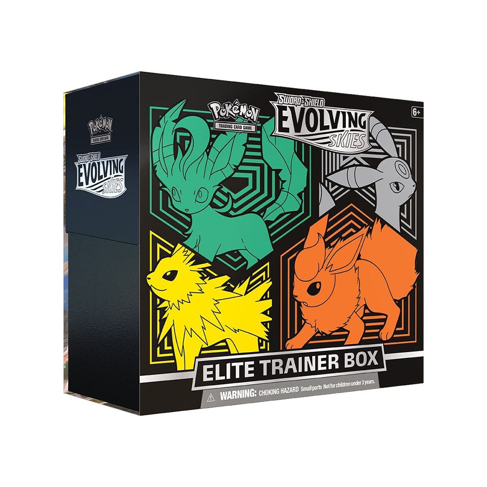 エリートトレーナーボックス skies　イーブイ Evolving Skies Elite Trainer Box (Flareon Variant)