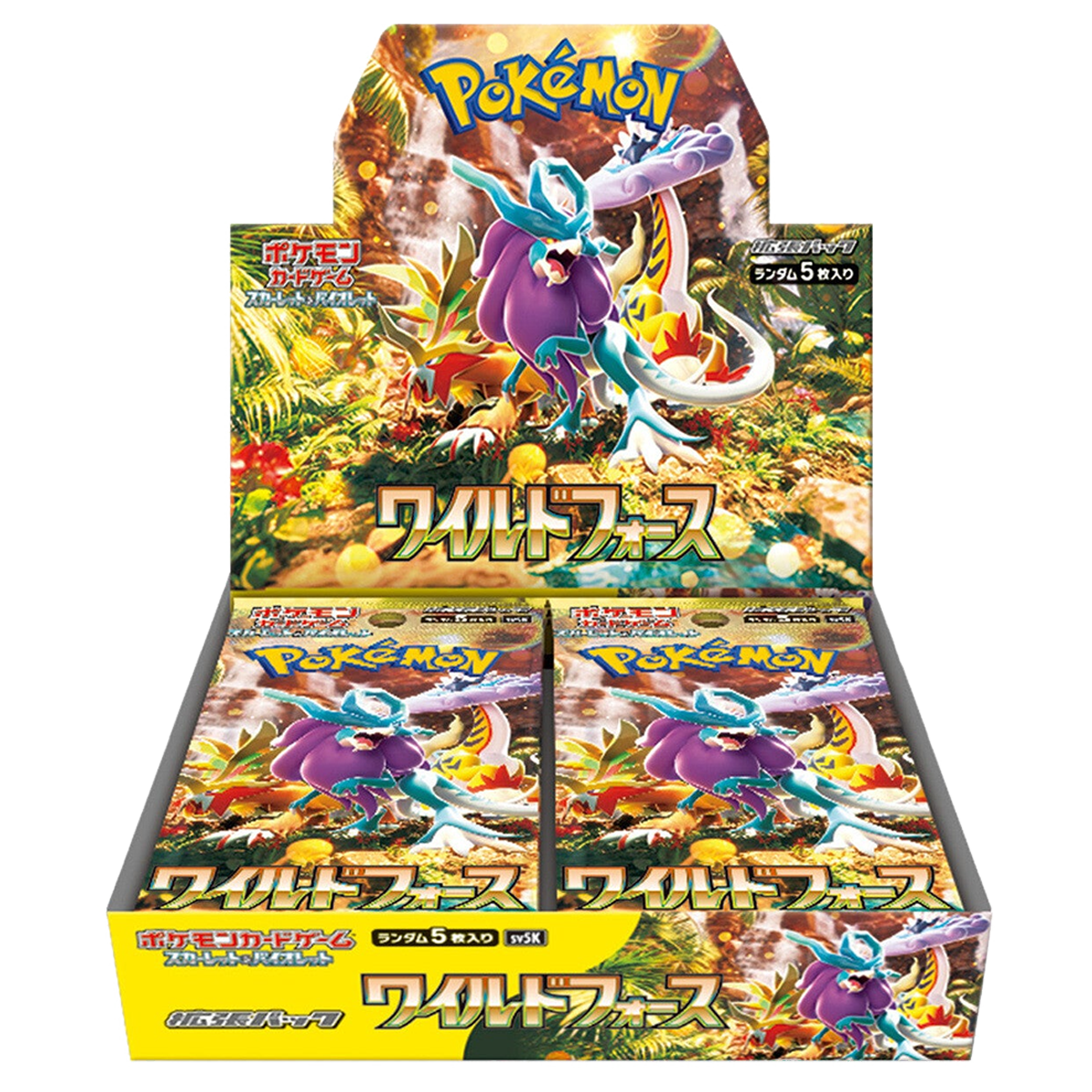 Japanese Wild Force Booster Box