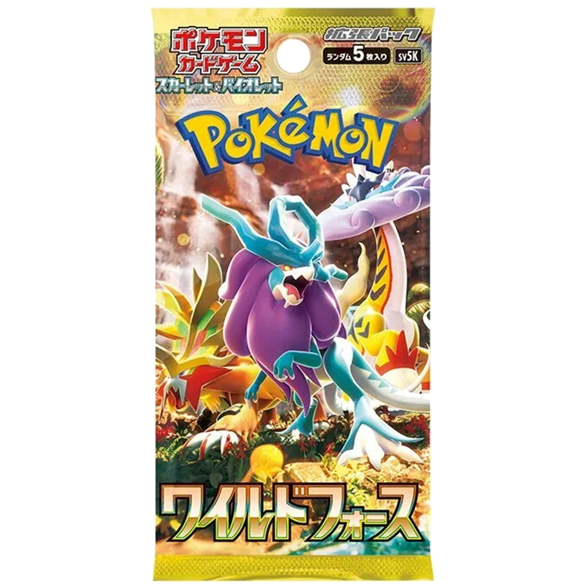 Japanese Wild Force Booster Pack