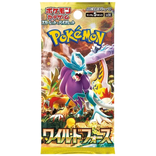 Japanese Wild Force Booster Pack
