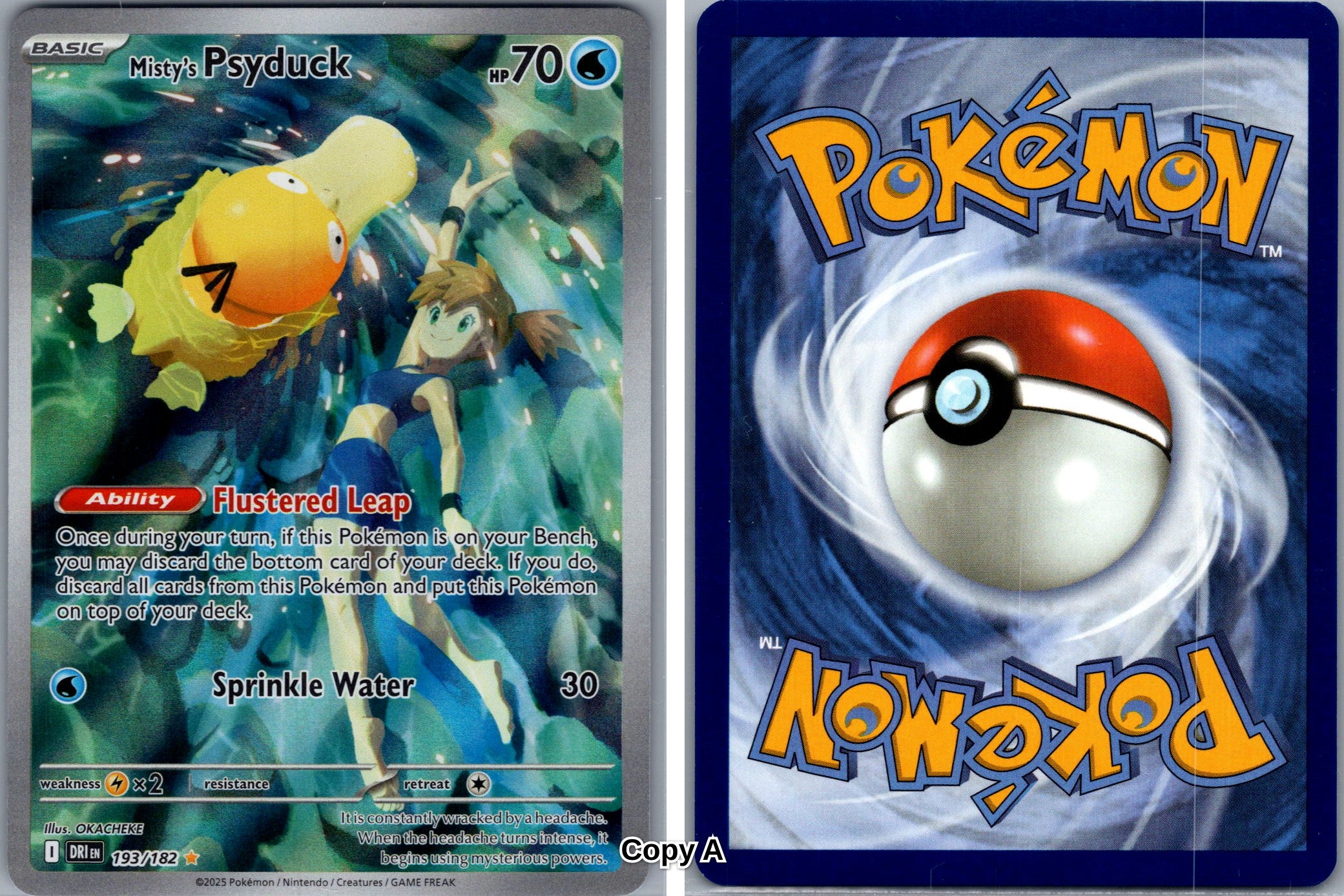 Front + Back scan