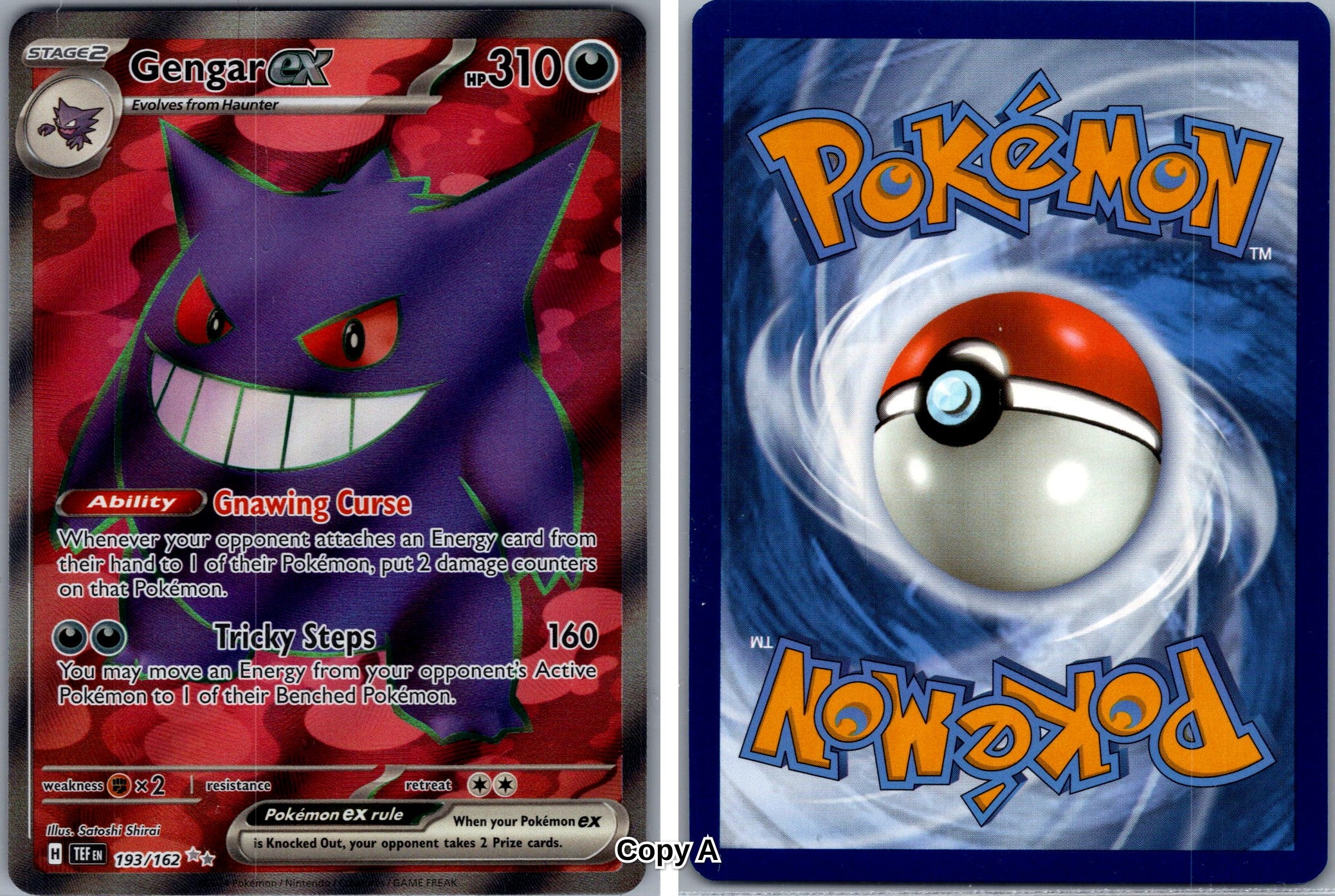 Front + Back scan