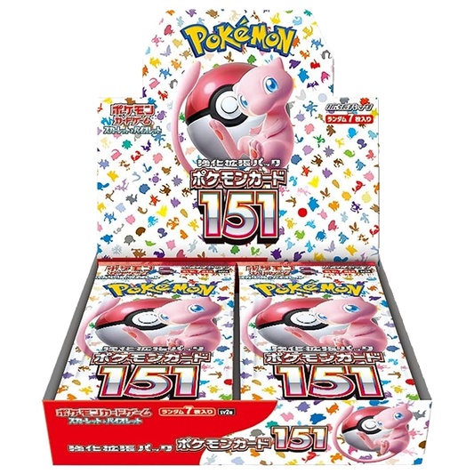 Japanese 151 Booster Box