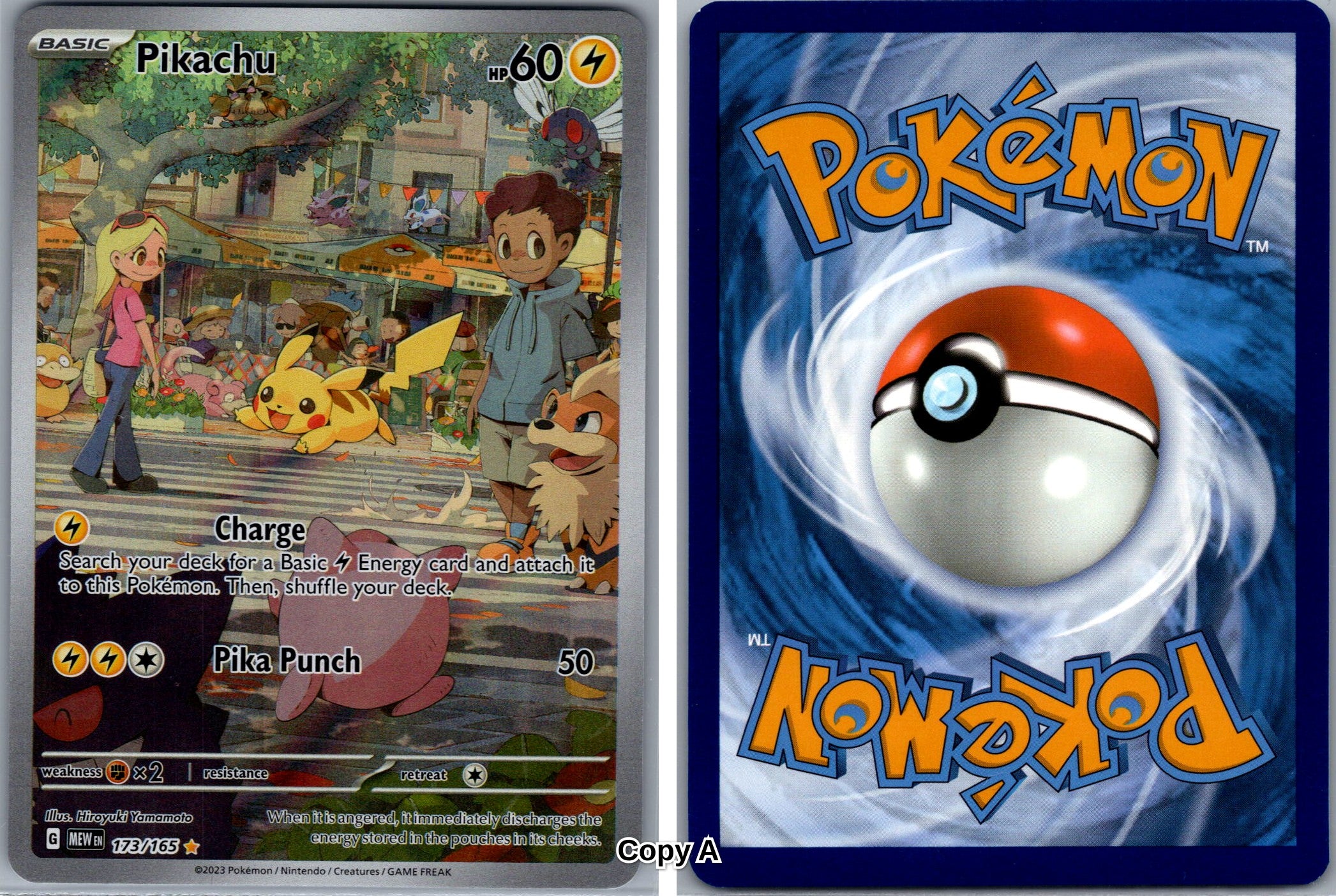 Front + Back scan