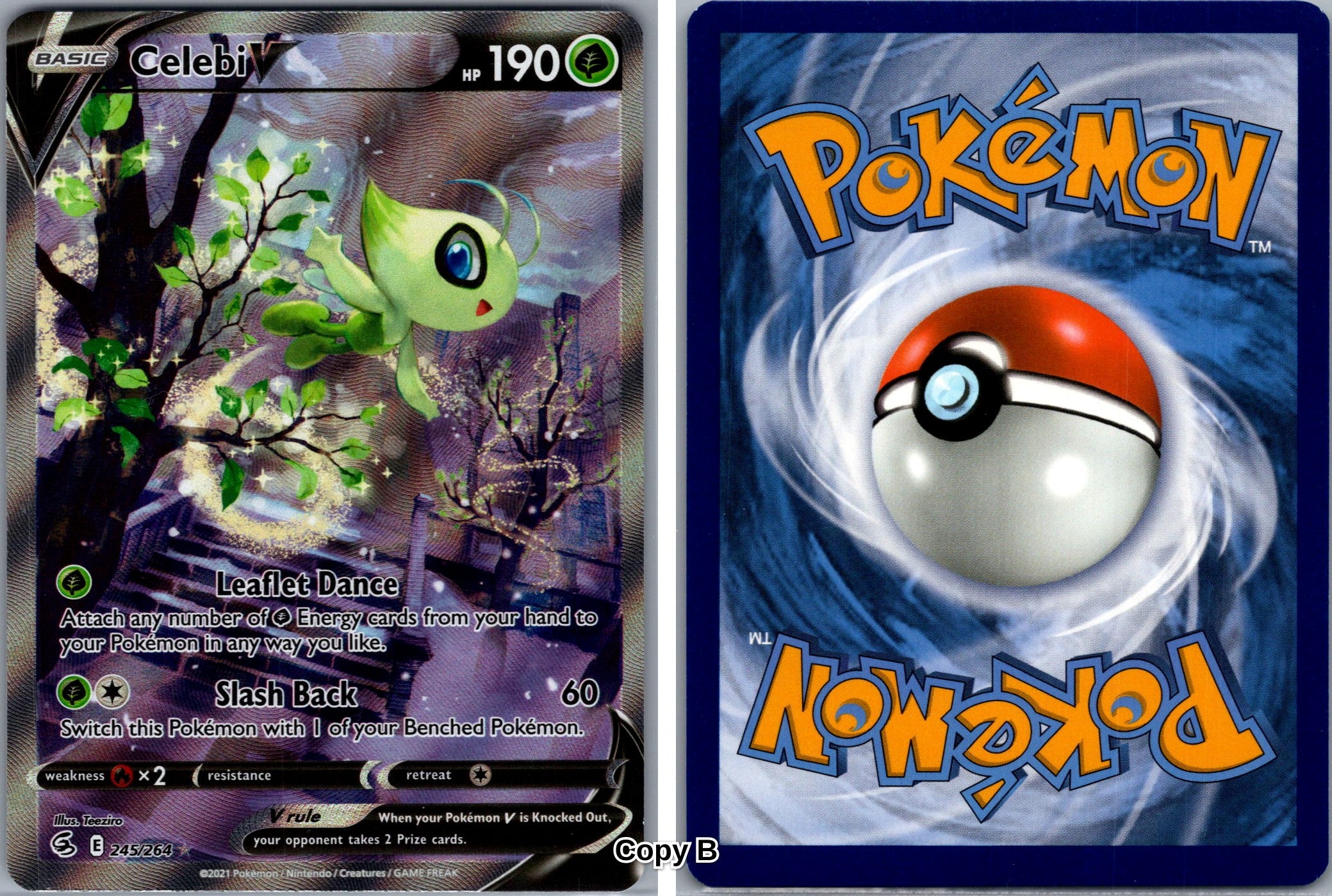 Front + Back scan