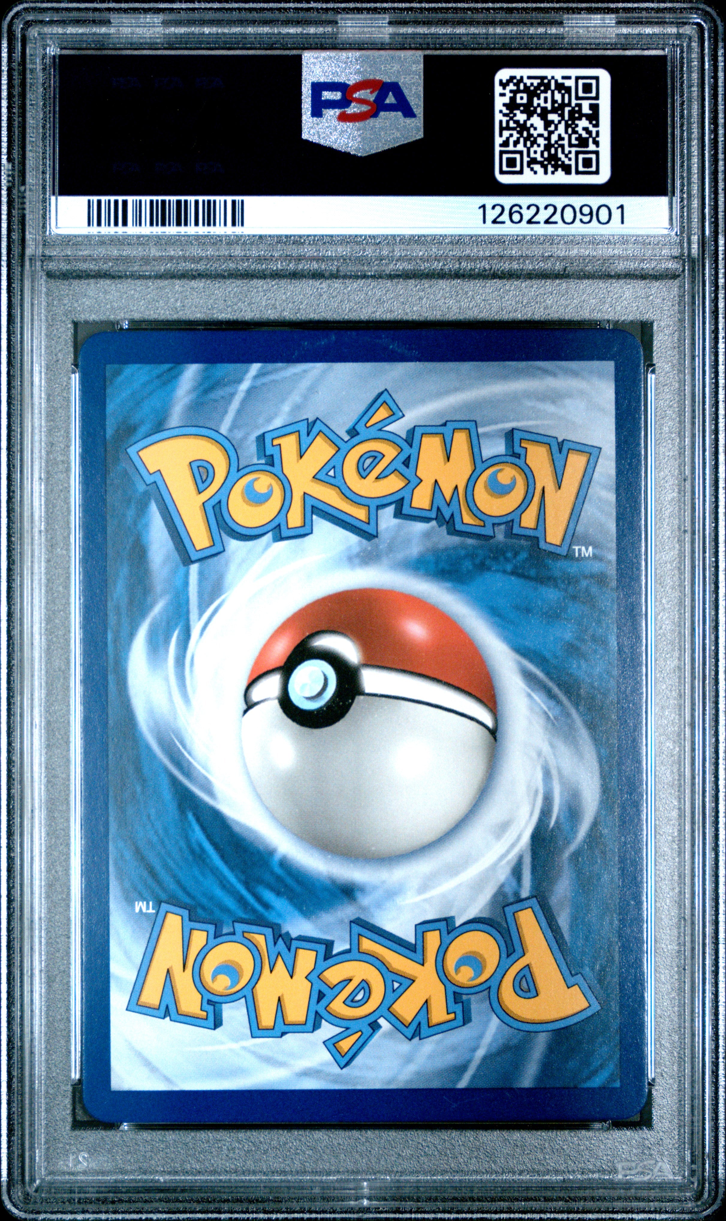 Pikachu & Zekrom Gx Promo-Tag Team Tins-Fa Sm Black Star Promo SM168 PSA 10 (Back)