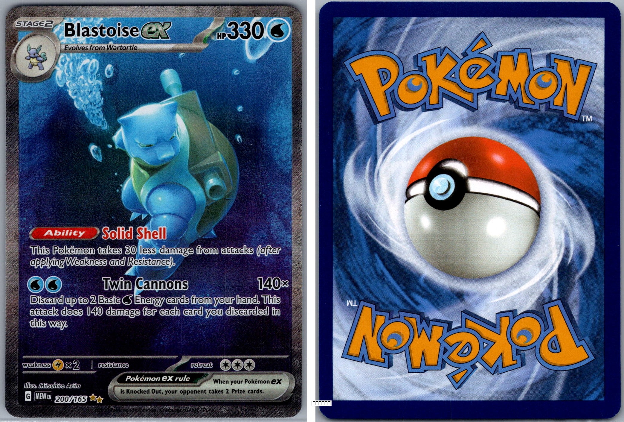 Front + Back scan