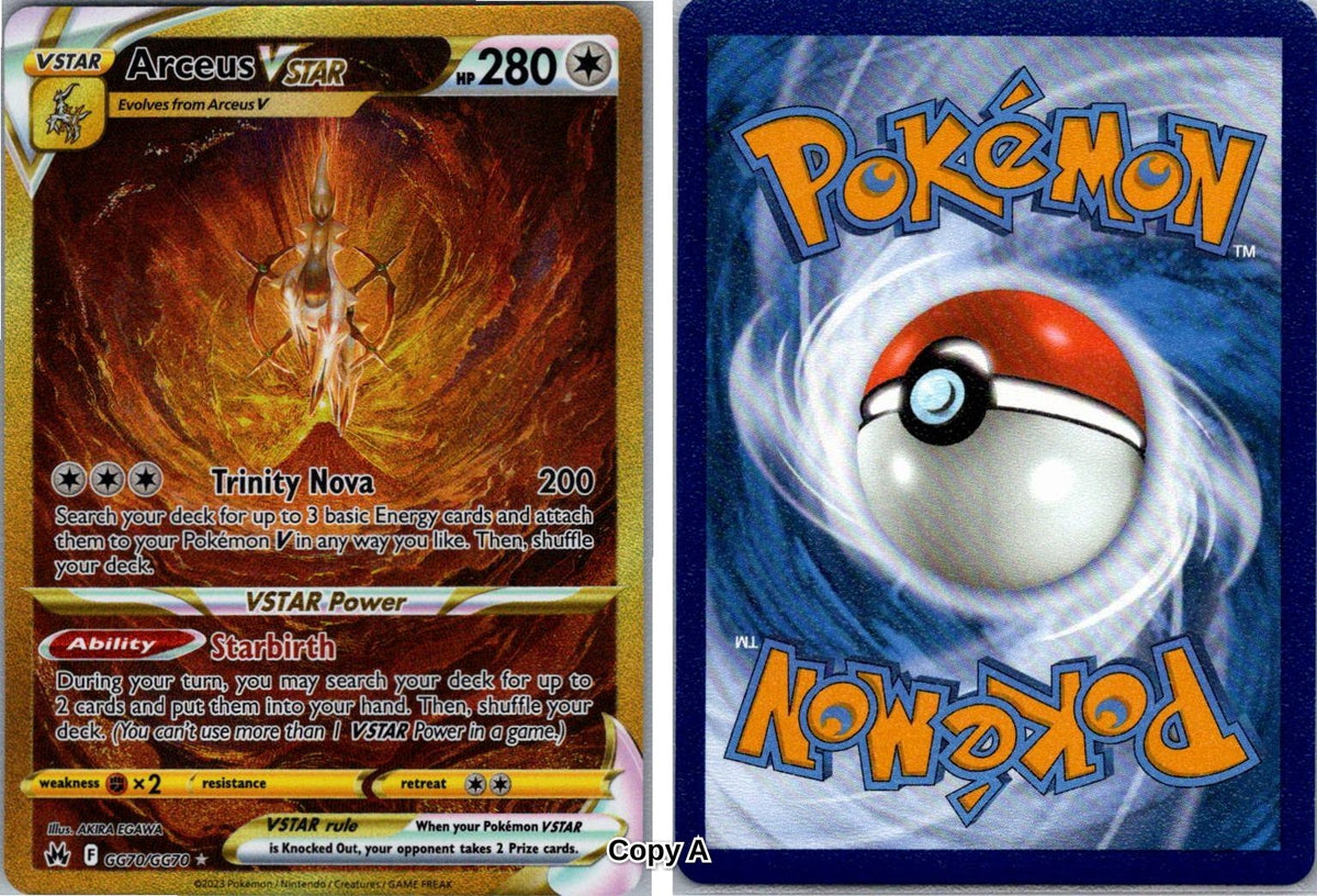 Front + Back scan | Near Mint / Copy A / Holofoil