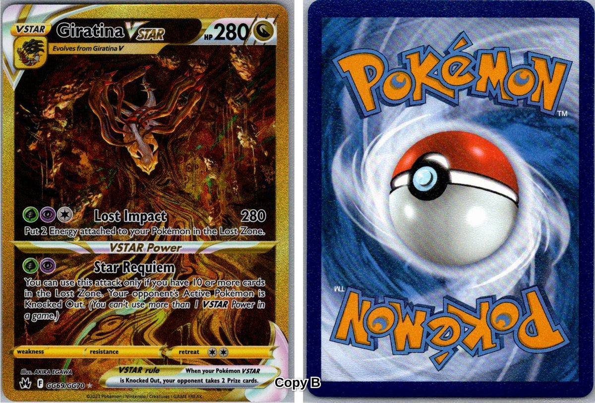 Front + Back scan | Near Mint / Copy B / Holofoil