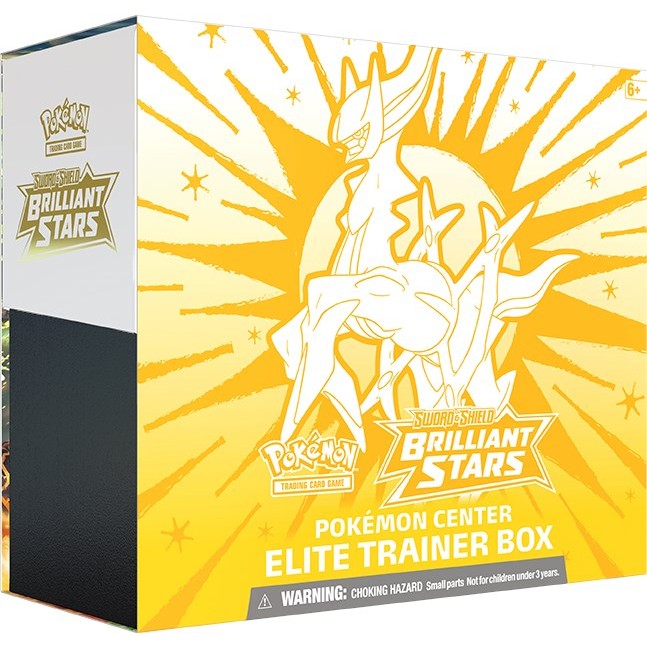 Brilliant Stars Pokemon Center Elite Trainer Box (Exclusive)