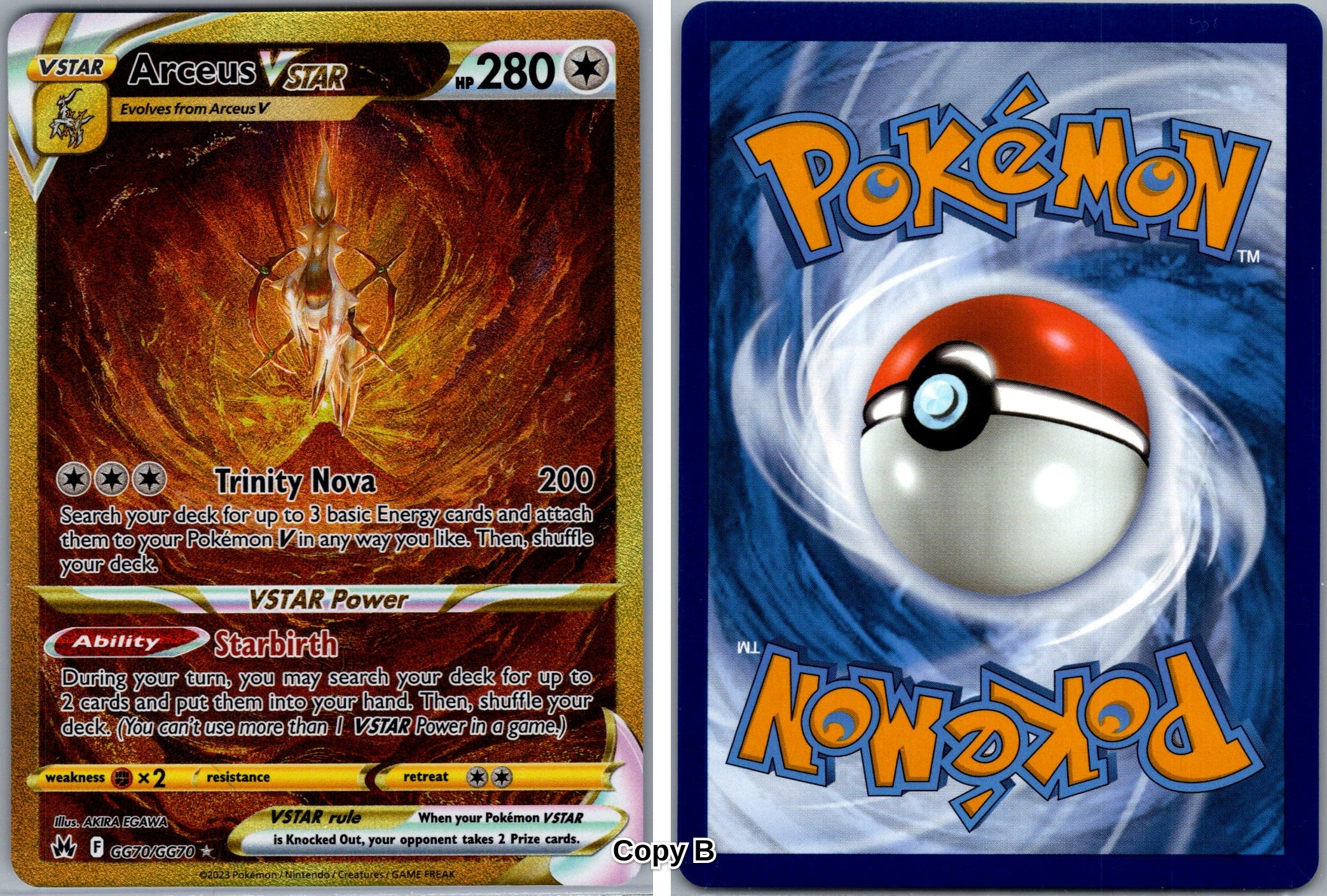 Front + Back scan