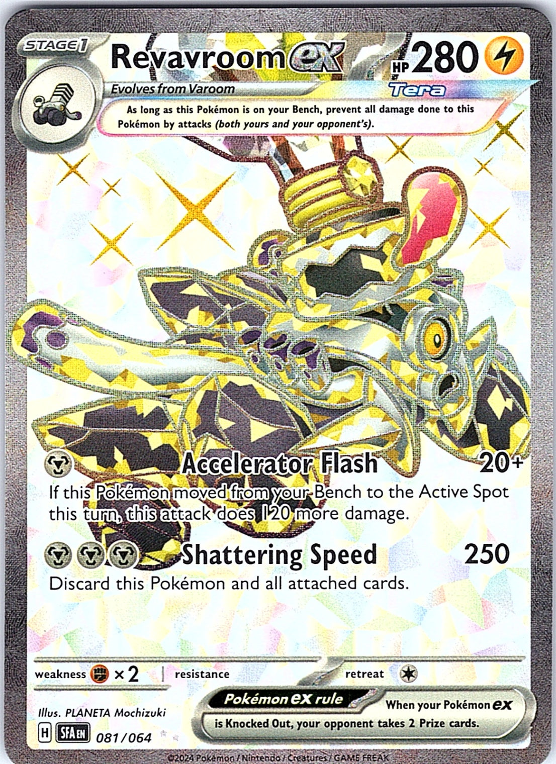 Revavroom ex Ultra Rare SV: Shrouded Fable 081/064 NM