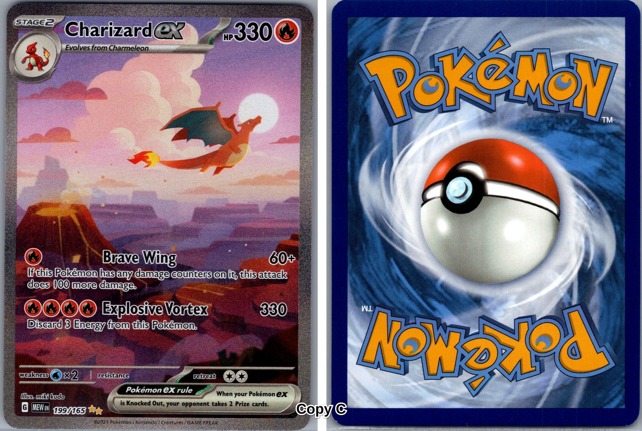 Front + Back scan