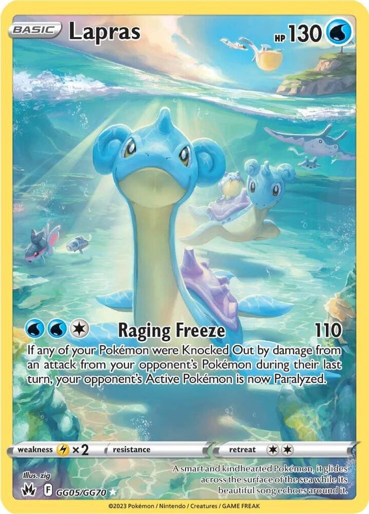 Lapras SWSH: Crown Zenith: Galarian Gallery