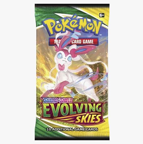 Pokemon Evolving Skies Booster Pack - Collector's Cafe