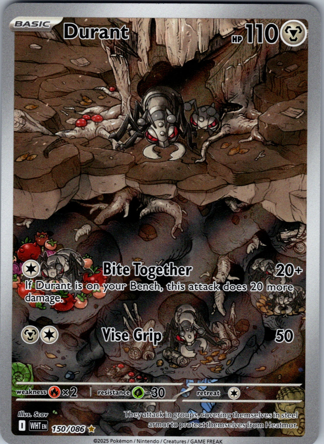 Durant Illustration Rare SV: White Flare 150/086 NM