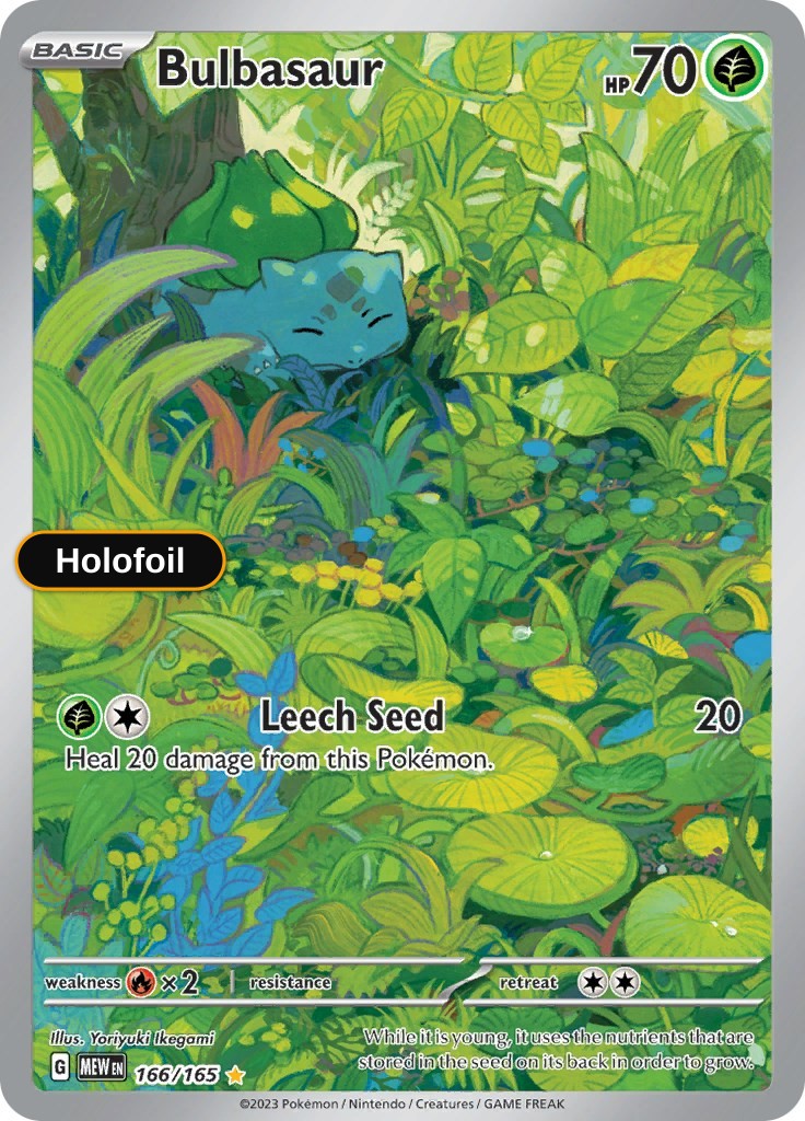 Bulbasaur - 166/165