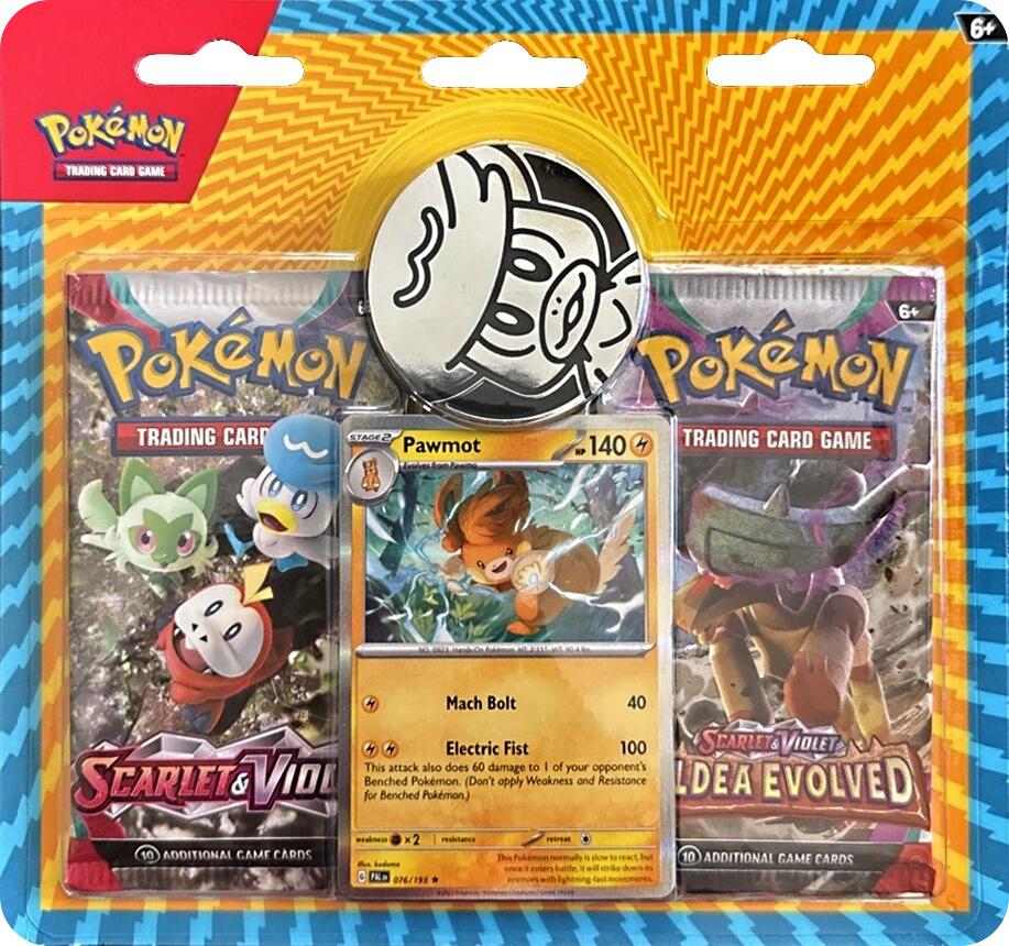 Checklane 2-Pack Blister [Pawmot] (3-tab)